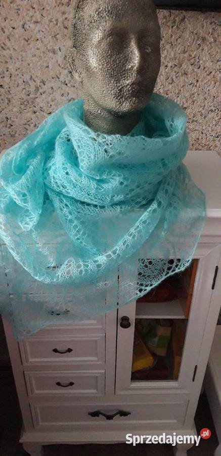 Szal robiony wzorem Gaill lubelskie Zamość sprzedam