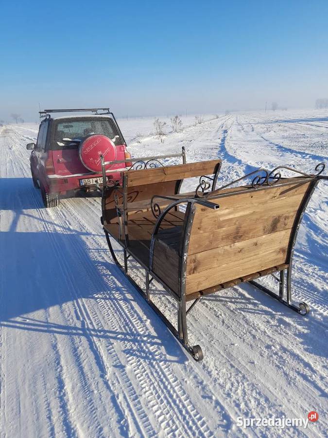 Sanie na kulig podlaskie Mień