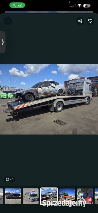 AutoLaweta Mercedes Benz Atego 823 2002 Rumia