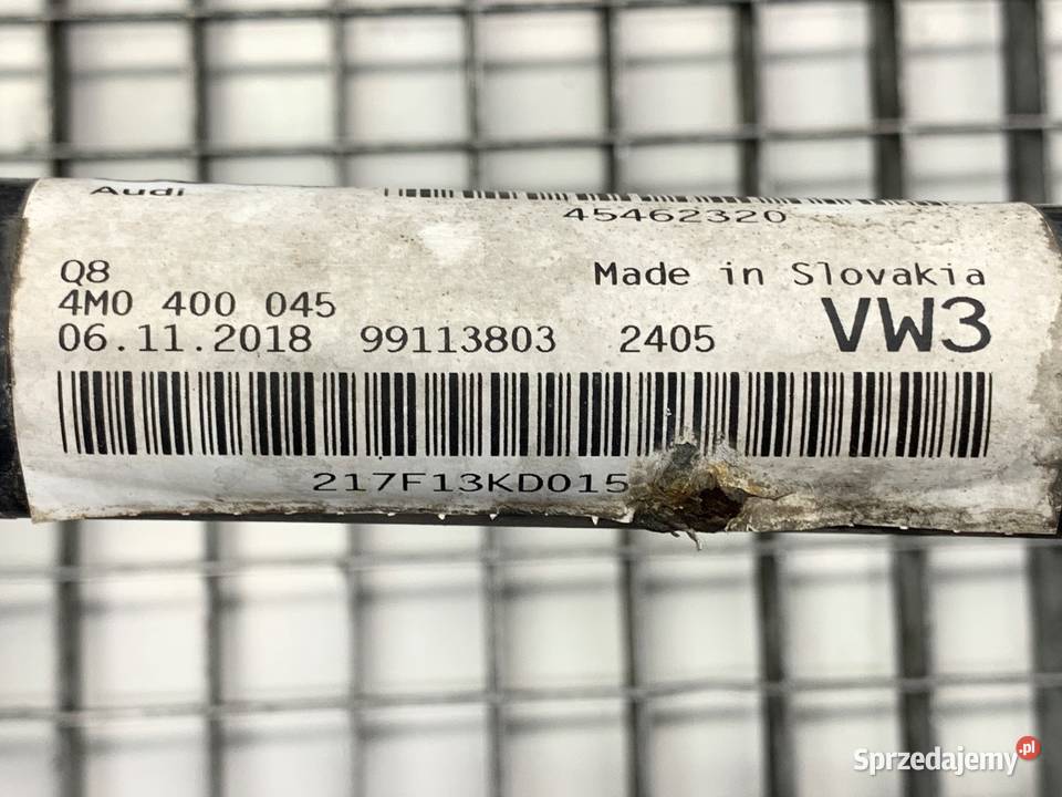 DRĄŻEK STABILIZATORA PRZÓD AUDI Q8 4M0411305B