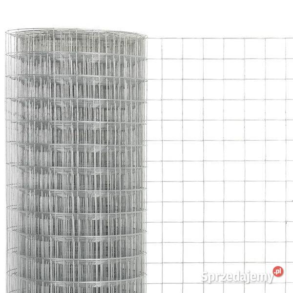 vidaXL Ogrodzenie z siatki stal galwanizowana Warszawa