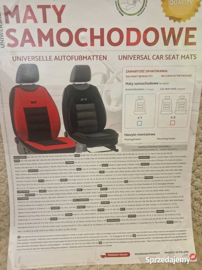 Pokrowce do samochodu kpl Elbląg