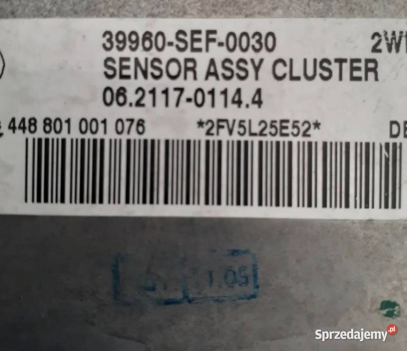 CZUJNIK ESP HONDA ACCORD VII 39960SEF0030 Działoszyce sprzedam