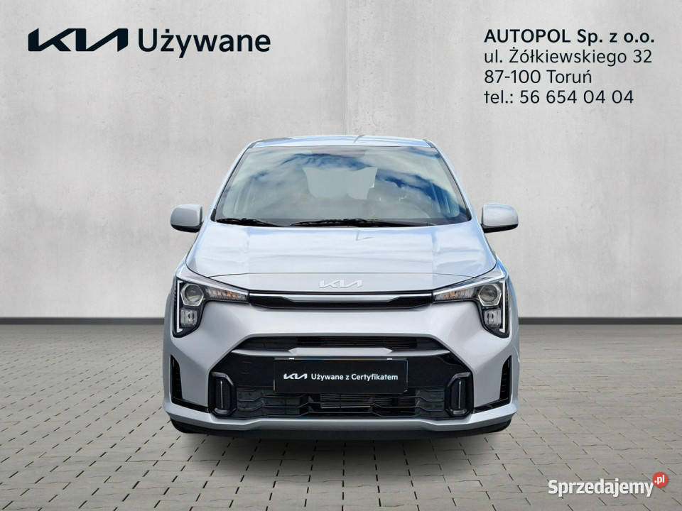 Kia Picanto Wersja L FV23 serwisowany w ASO demo światła przeciwmgielne Toruń