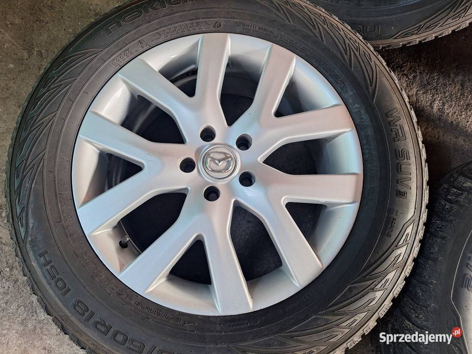 Alufelgi 5x1143 18 ET50 MAZDA 3 5 CX7 Hyundai aluminiowe Choceń sprzedam