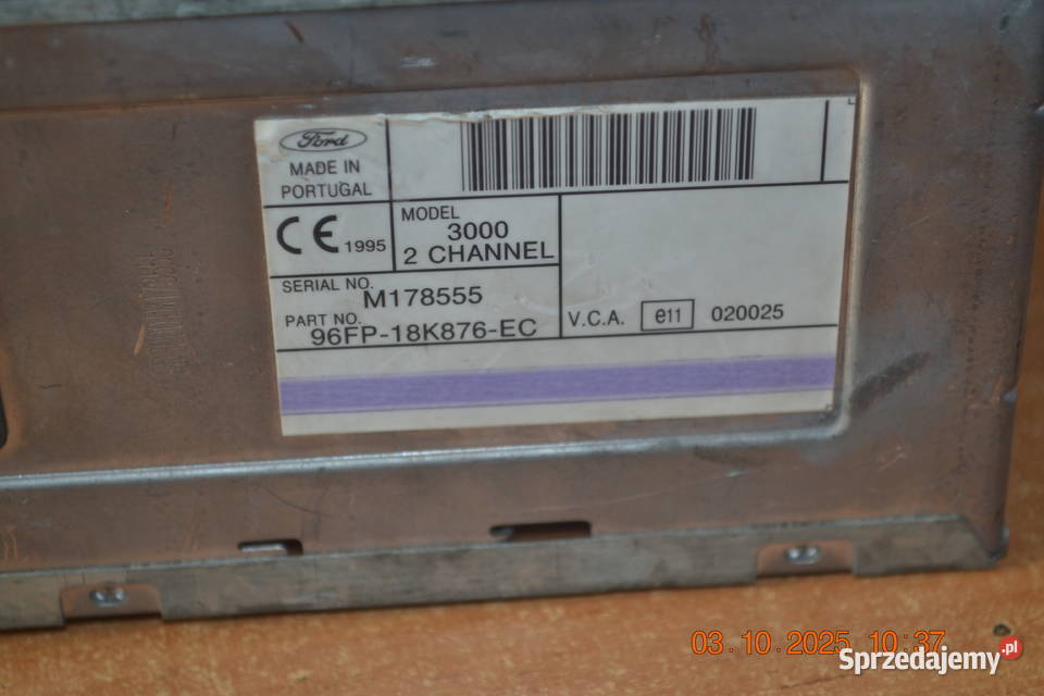 Radio samochodowe Ford Focus MK 1