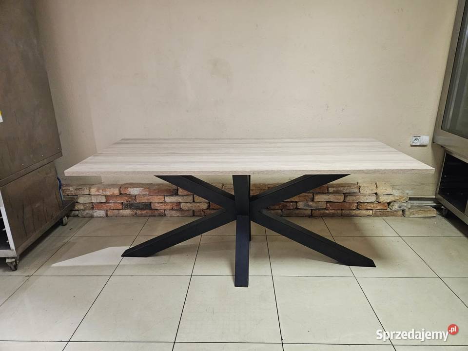 Stół pająk 180x80 metalowa noga Pszczyna