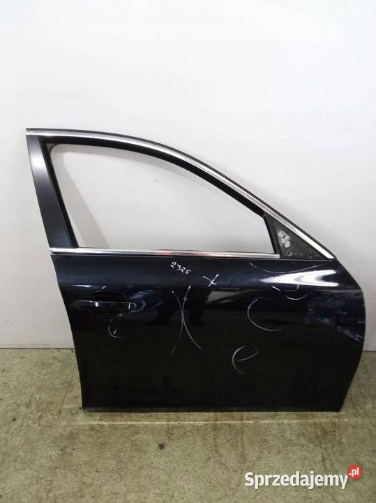 DRZWI PRAWE PRZÓD CZARNE Bmw Seria 5 V 20032010
