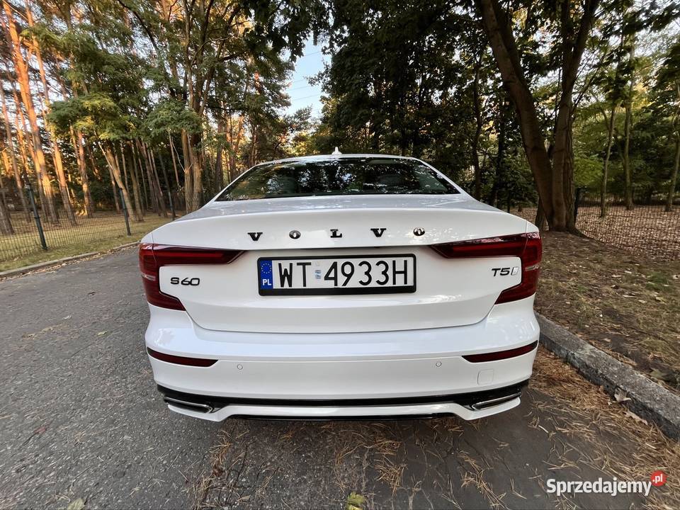 Volvo S 60 T5 2019 Biała Perła 250 Warszawa sprzedam
