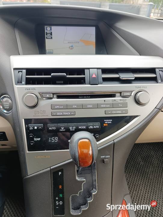 Lexus RX 350 polski salon LPG 270KM wielkopolskie Władzimirów sprzedam