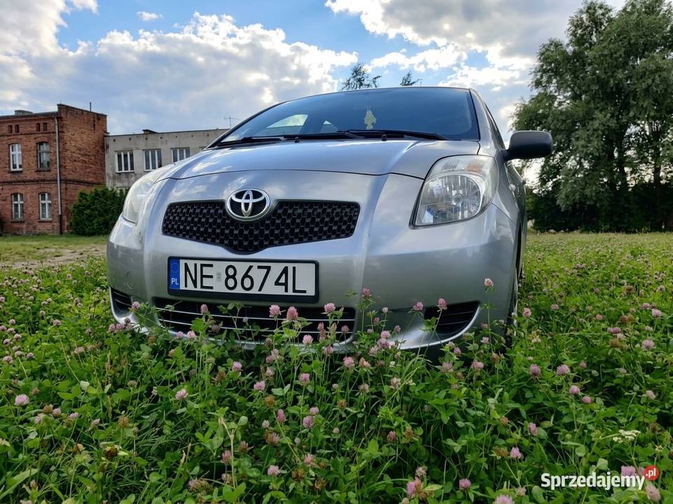 Toyota Yaris 2006r 13 87 ZADBANY W SUPER STANIE poduszka powietrzna Elbląg sprzedam