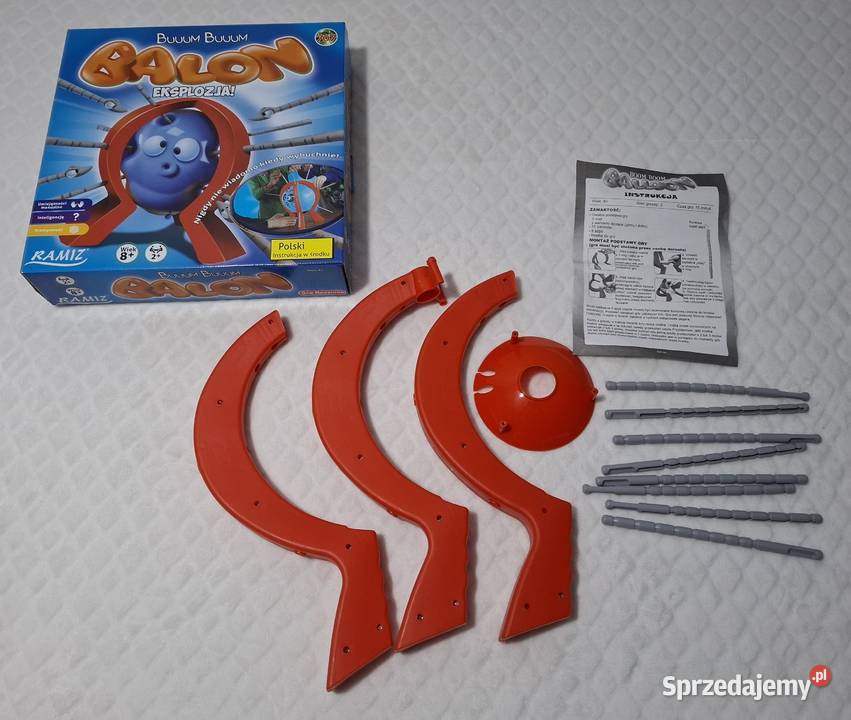 Gra rodzinna Buum Buum Balloon Ramiz Zabawka Czeladź