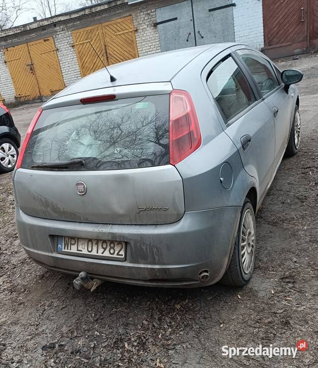 Fiat Grande Punto 2006r 12Pb LPGHAK Rok produkcji 2006 łódzkie Sieradz