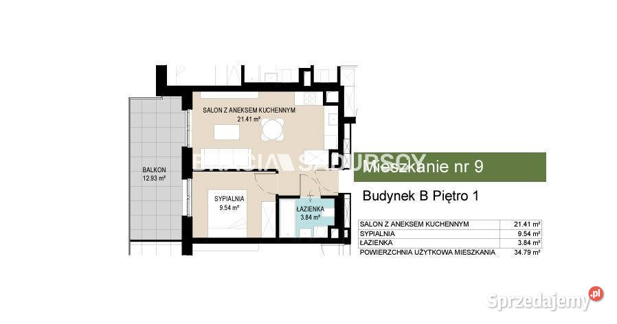 Mieszkanie Kraków Kantrowicka 3479m2 2 pokoje sprzedam