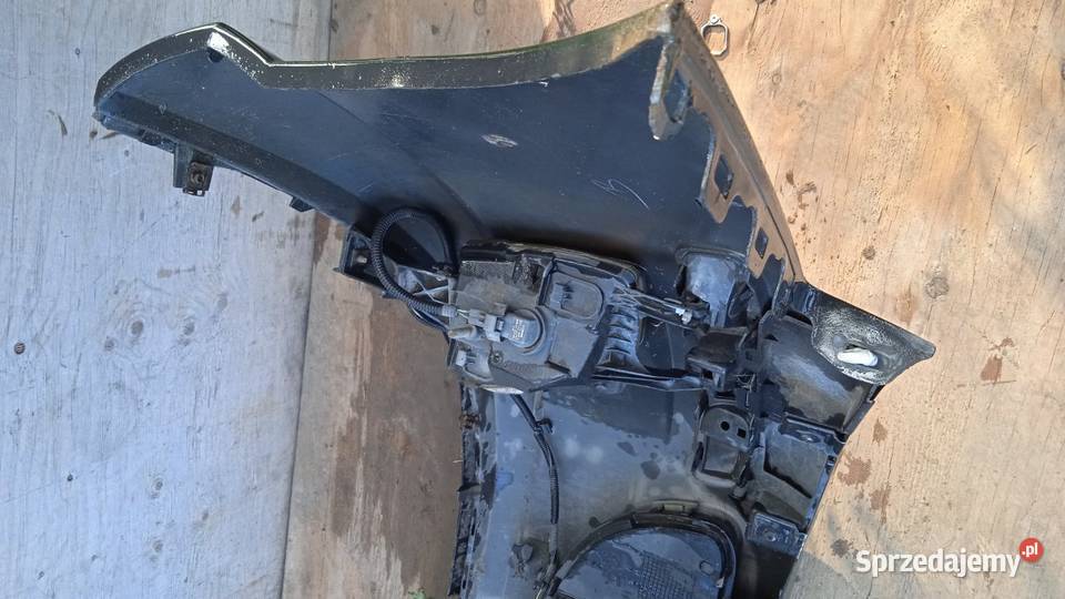 PEUGEOT 407 ZDERZAK PRZÓD EXLD HALOGEN Zbierkowo
