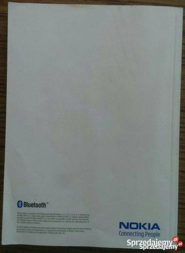 INSTRUKCJA OBSŁUGI NOKIA SPIKER HF310 mazowieckie Radom sprzedam