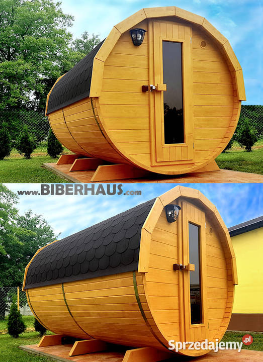 SAUNA Ogrodowa 300 OKNO 100 Beczka 500L Nowy Targ sprzedam