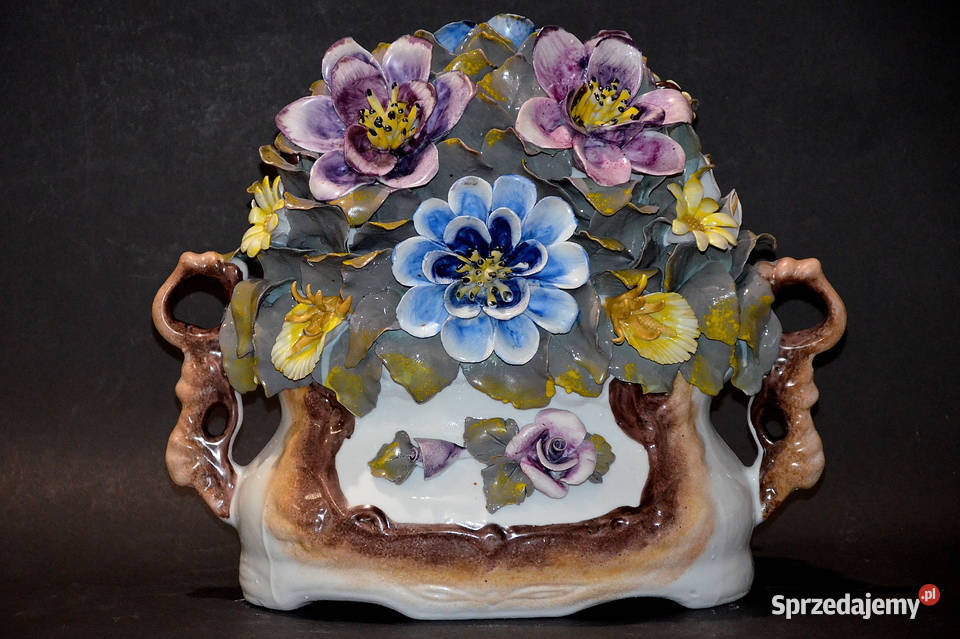 Porcelana ROCERAM aranżacja kwiatowa VIS duża Środa Wielkopolska