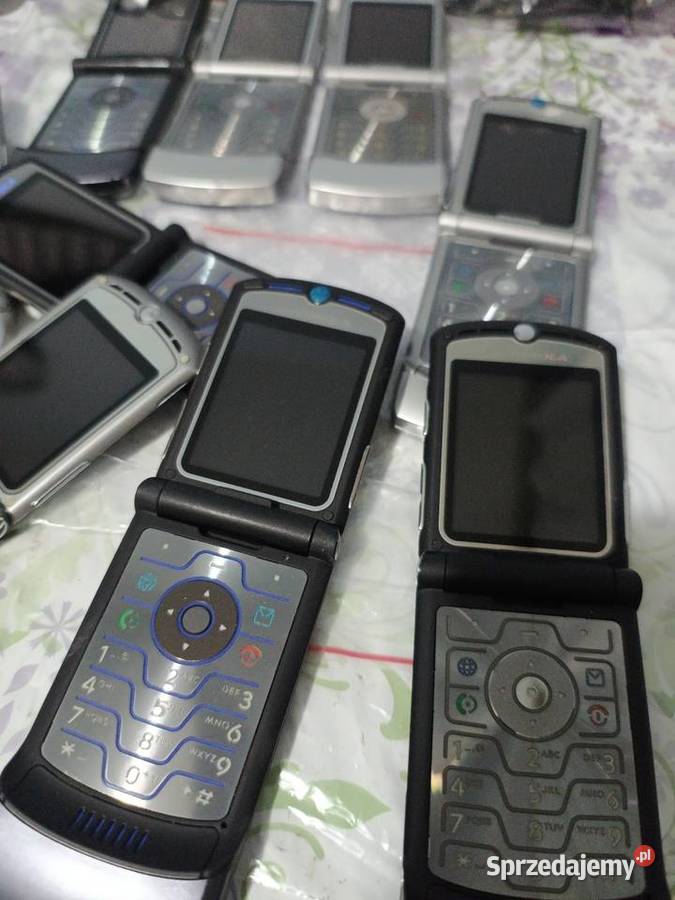 Motorola V3 Legnica 9 sztuk