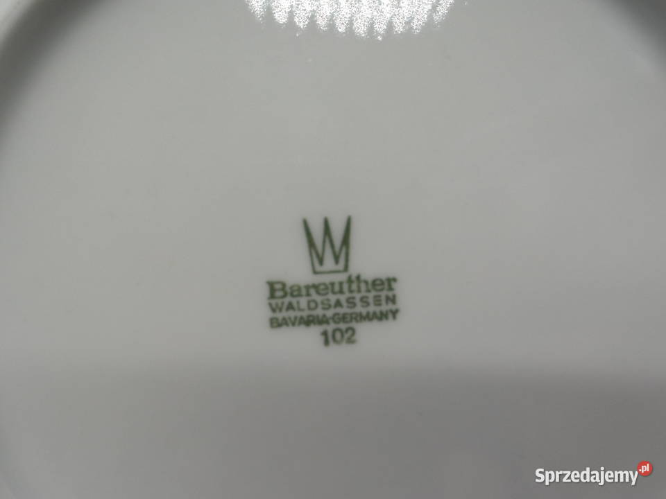 Porcelanowa pateramisa BAREUTHER wielkopolskie Raszków