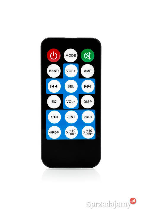Radio Samochodowe Bluetooth Aux USB VK1049 RED Poznań