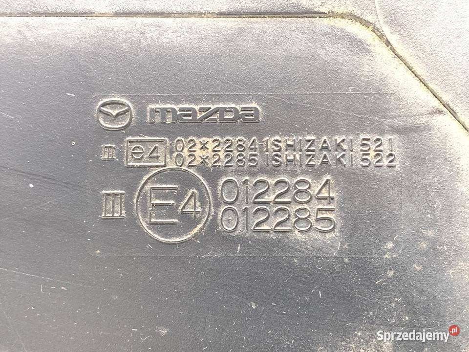 LUSTERKO LEWY MAZDA 5 II Minivan 0510 SZARY osobowe