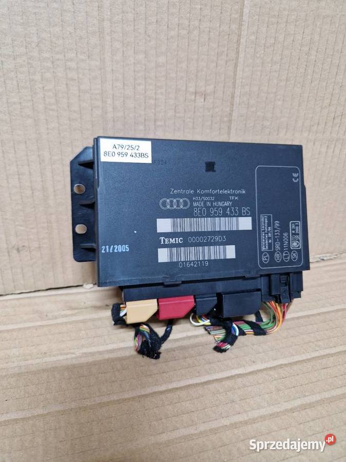 Audi a4 b7 moduł komfortu 8e0959433BS osobowe dolnośląskie Złotoryja