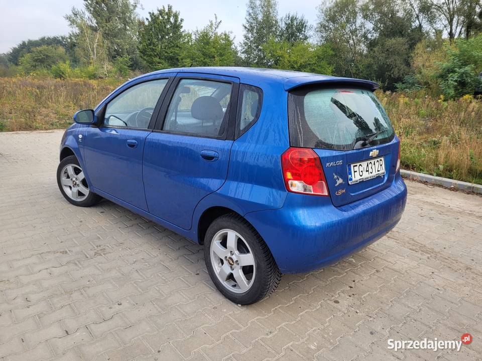 Chevrolet Kalos Aveo 14 Bogata Wersja nieuszkodzony Chevrolet lubuskie Gorzów Wielkopolski
