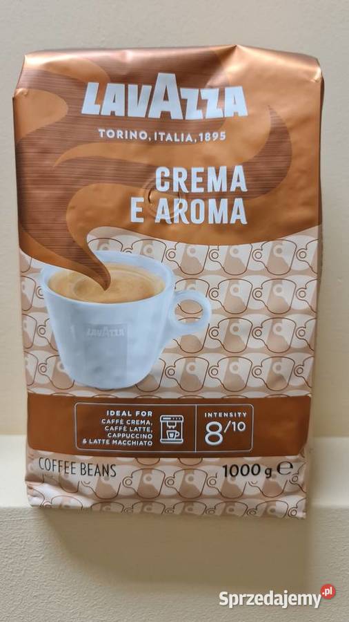 Kawa ziarnista Lavazza Crema E Aroma 1 produkcja Wrocław sprzedam