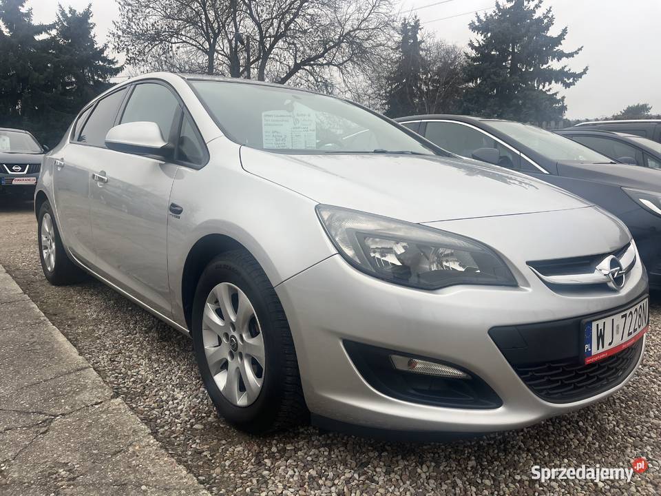 Opel Astra J 16CDTI110EURO6 mazowieckie Warszawa