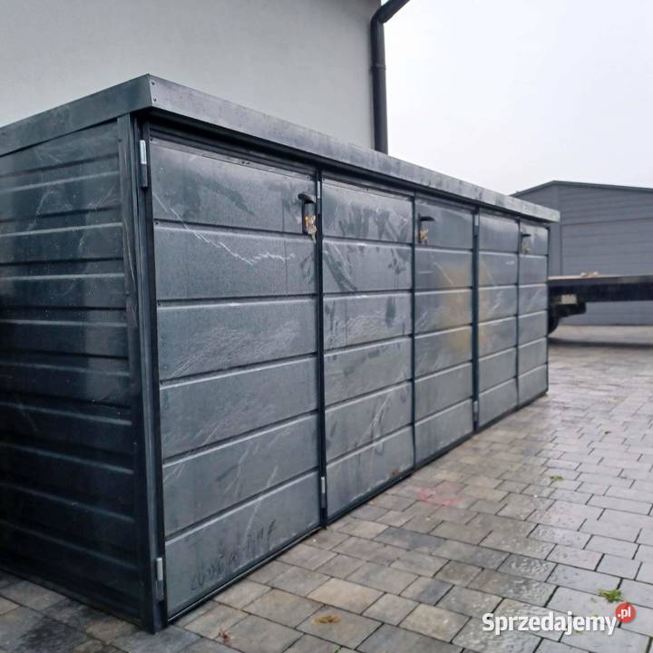 Garaż Blaszany Witaka Ogrodowa Schowek Ogrodowy samodzielny Myszków