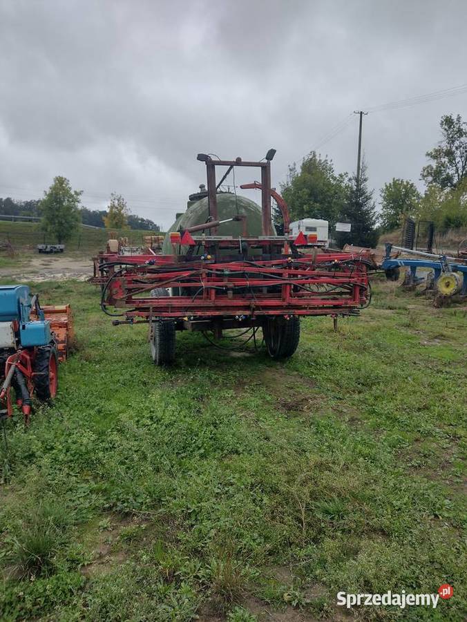 Opryskiwacz 2000 l hydraulika nowa pompa i lubelskie Spławy Pierwsze
