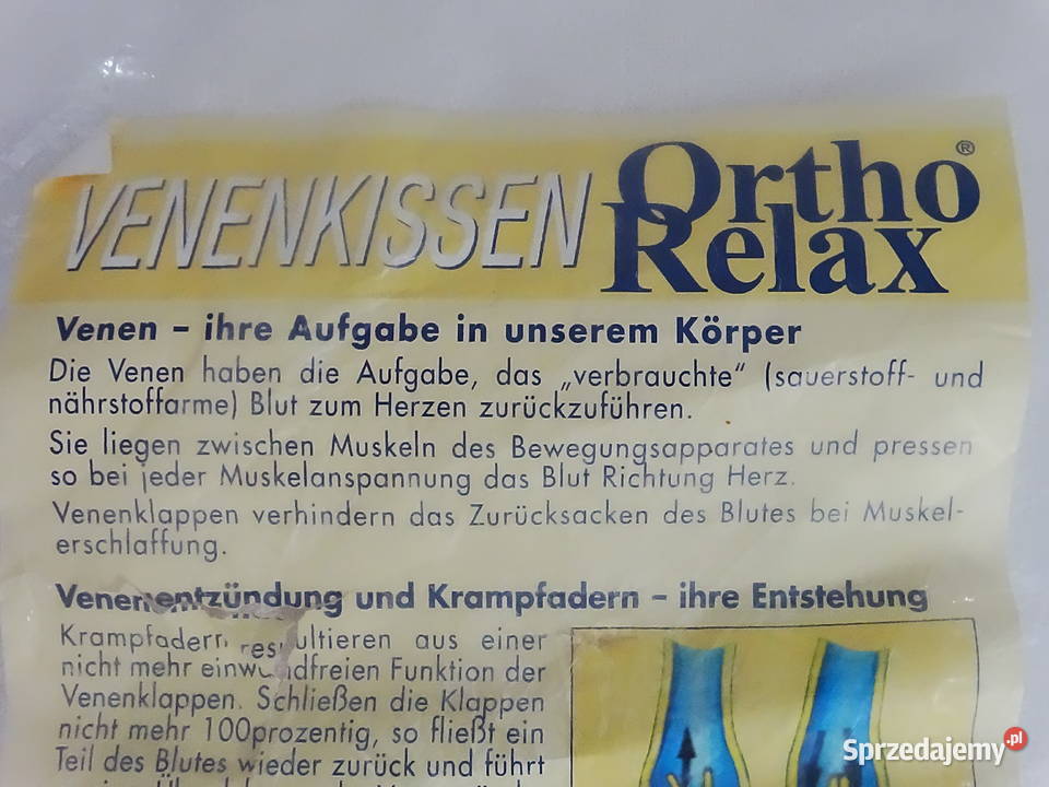 Poduszkapodkładka nóg Ortho VENENKISSEN 40x70x18 sprzedam