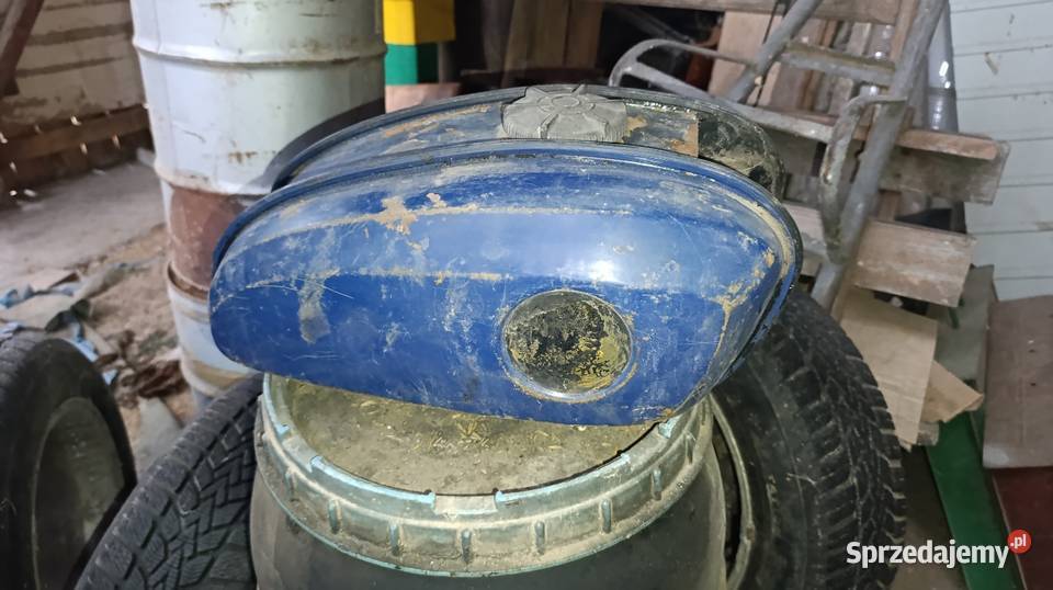 Zbiornik wsk 125 175 ładny środek bak paliwa Zamość