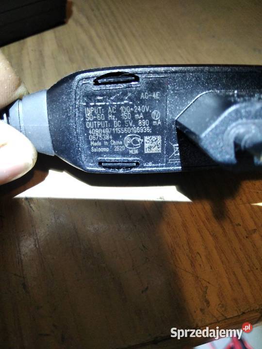 Ładowarka NOKIA cienki bolec Nokia Ostrów Mazowiecka
