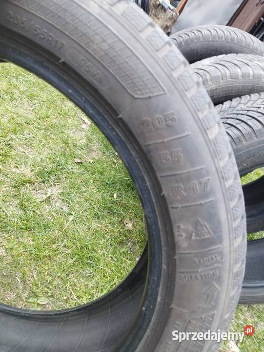 Opony wielosezonowe kleber quadraxer2 20555R17 Parczew sprzedam