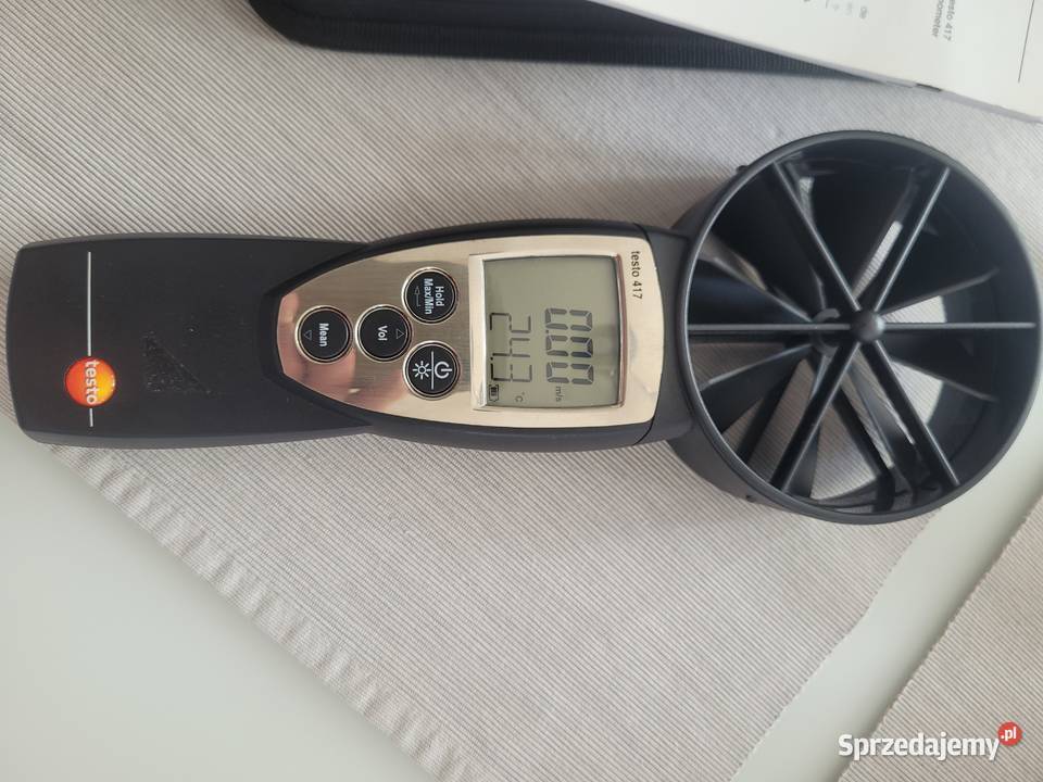 Anemometr wiatraczkowy testo 417 Mysłowice sprzedam