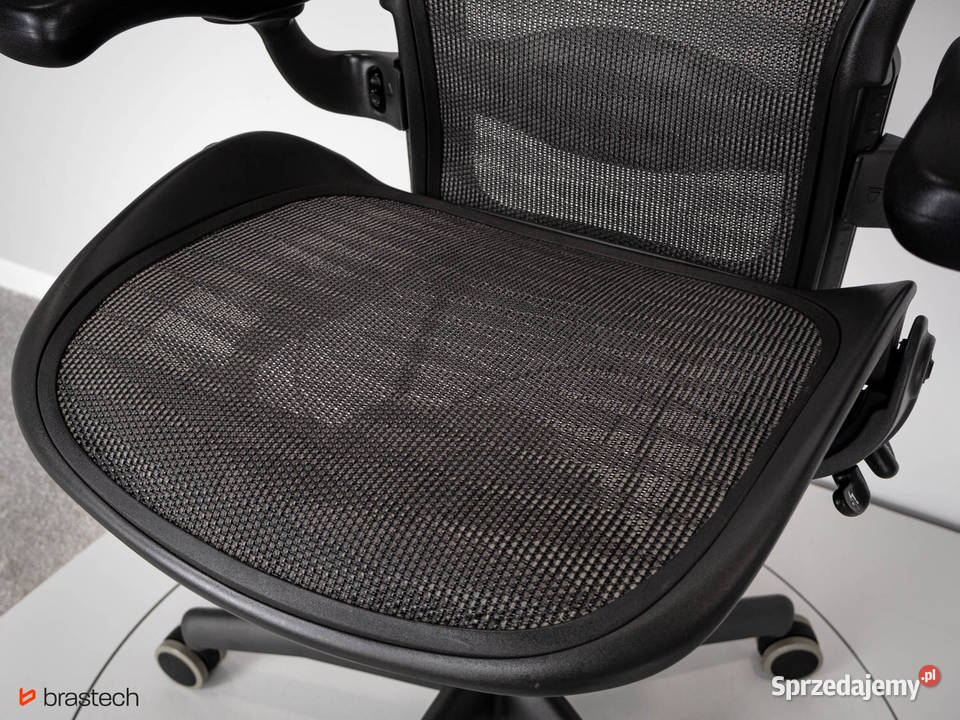Fotel biurowy Herman Miller Aeron Classic B z Fotele i krzesła obrotowe Sątoczno sprzedam