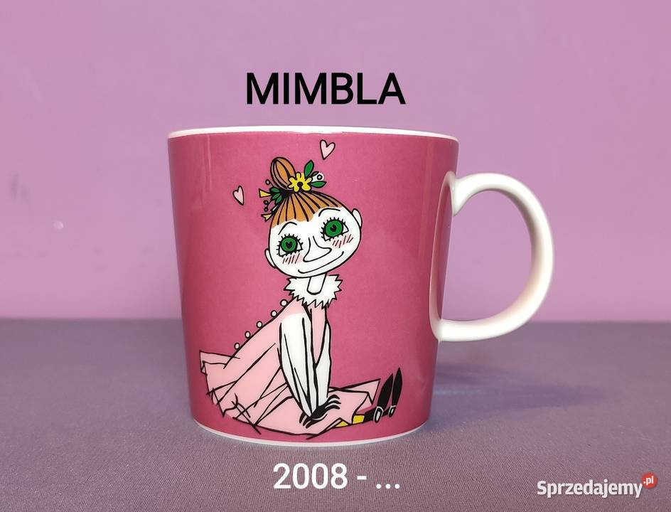 MUMINKI kubek nowy z naklejką Moomin Arabia Jasień