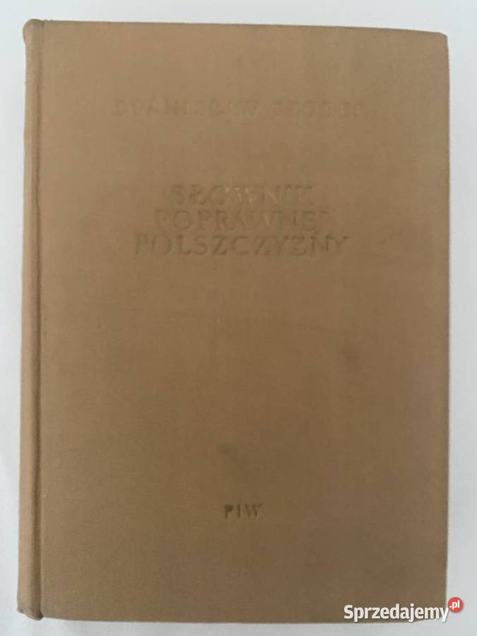 Słownik poprawnej polszczyzny