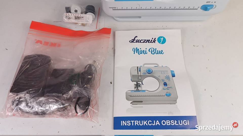 Maszyna do szycia ŁUCZNIK Mini Blue Katowice