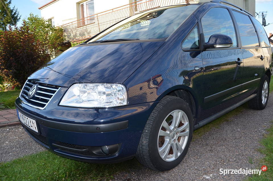 VW Sharan 2009 20 Diesel7 osobowy Osoba Prywatna poduszka powietrzna Ostrowiec Świętokrzyski
