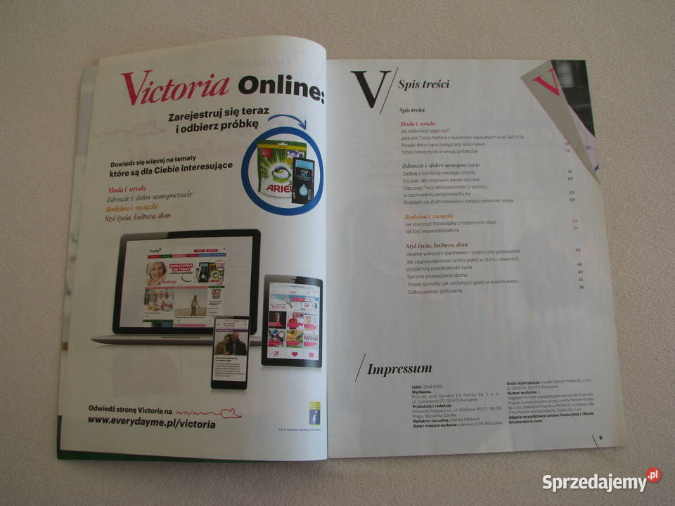 Victoria magazyn ponadczasowych kobiet 2 z 2018r małopolskie Brzegi