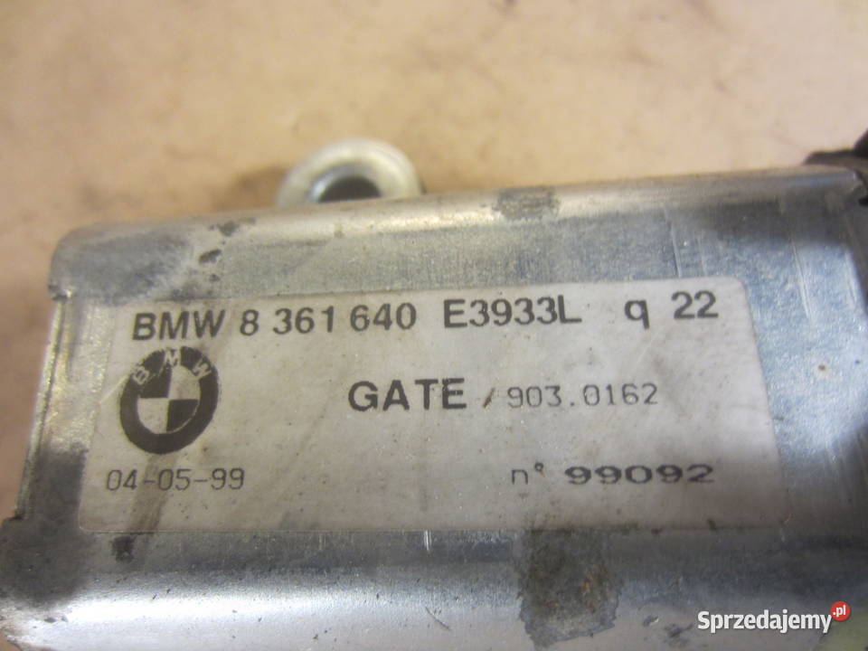 Silnik wycieraczki tył tylnej BMW E39 touring wyposażenie elektryczne Układ elektryczny