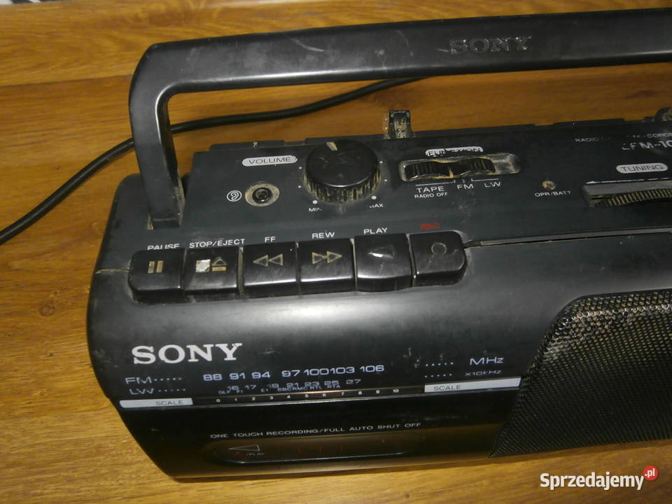 Radiomagnetofon SONY CFM 10L sprawny łódzkie Łódź