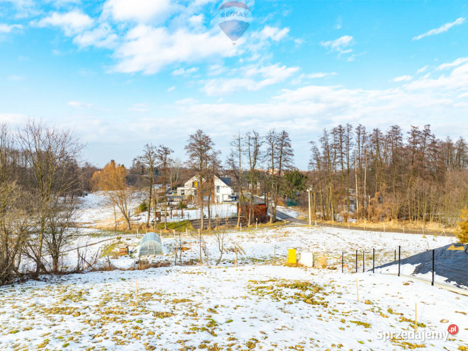 Budowlana i uzbrojona działka w Wieliczce widok Sprzedaż Wieliczka