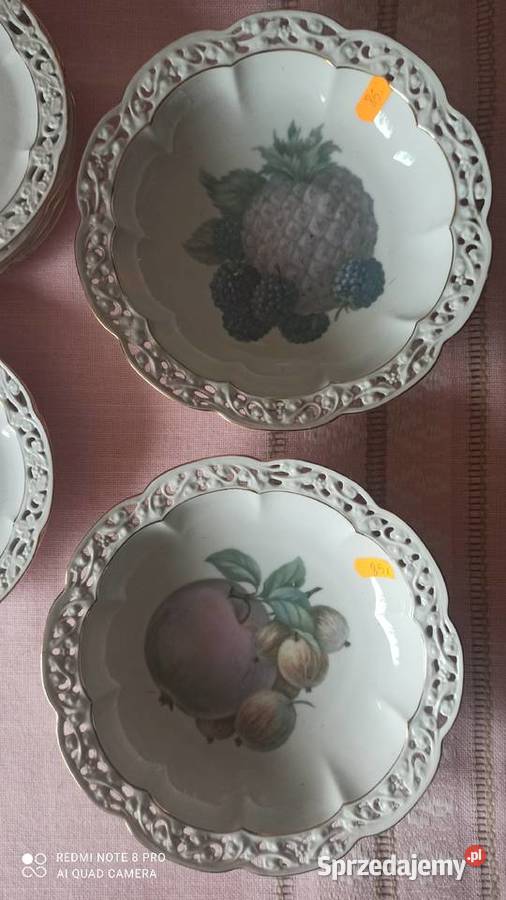 Miseczka salaterka Syg numeryczna Owoce Gdańsk sprzedam