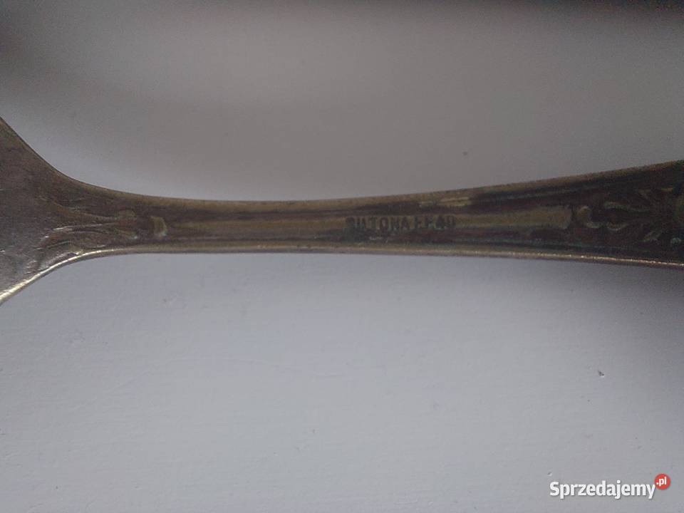 3 łyżeczki retro sygnatura Siltona FF 40 Poznań sprzedam