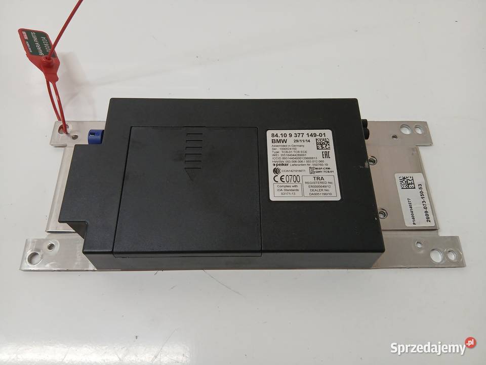 MODUŁ STEROWNIK TELEMATIK BMW F10 OE 9377149 Strzyżewice