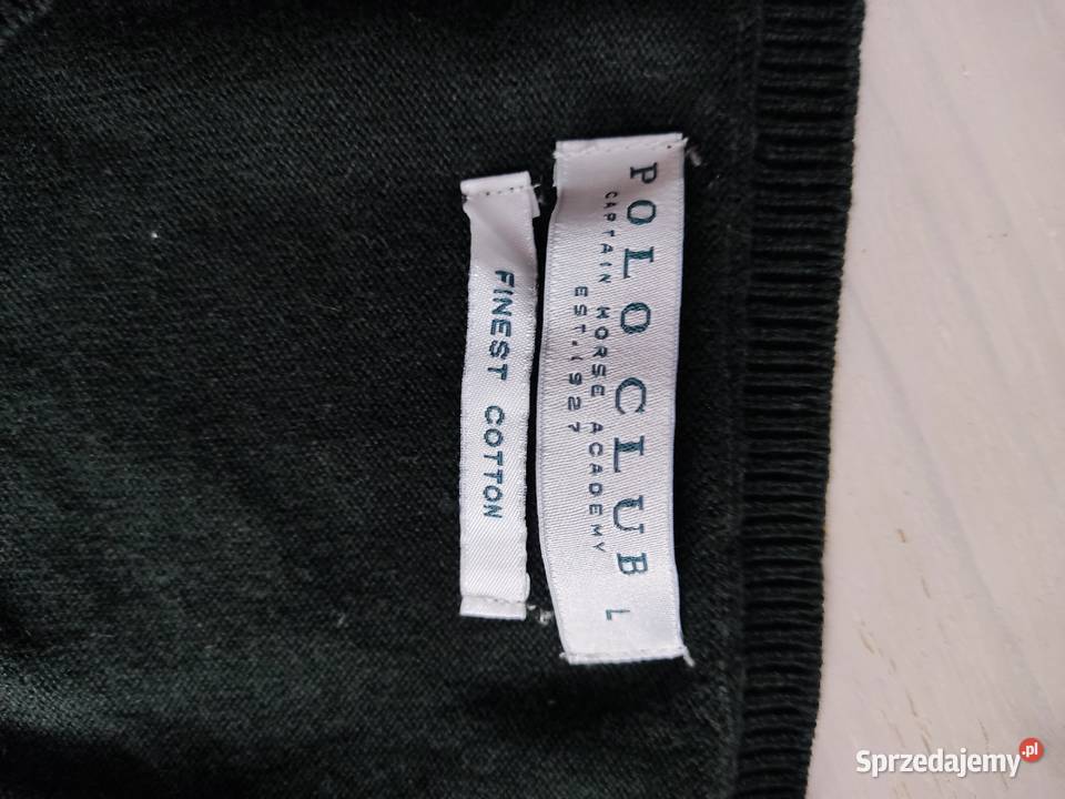 Sweter Polo Club zielony opolskie Głuchołazy